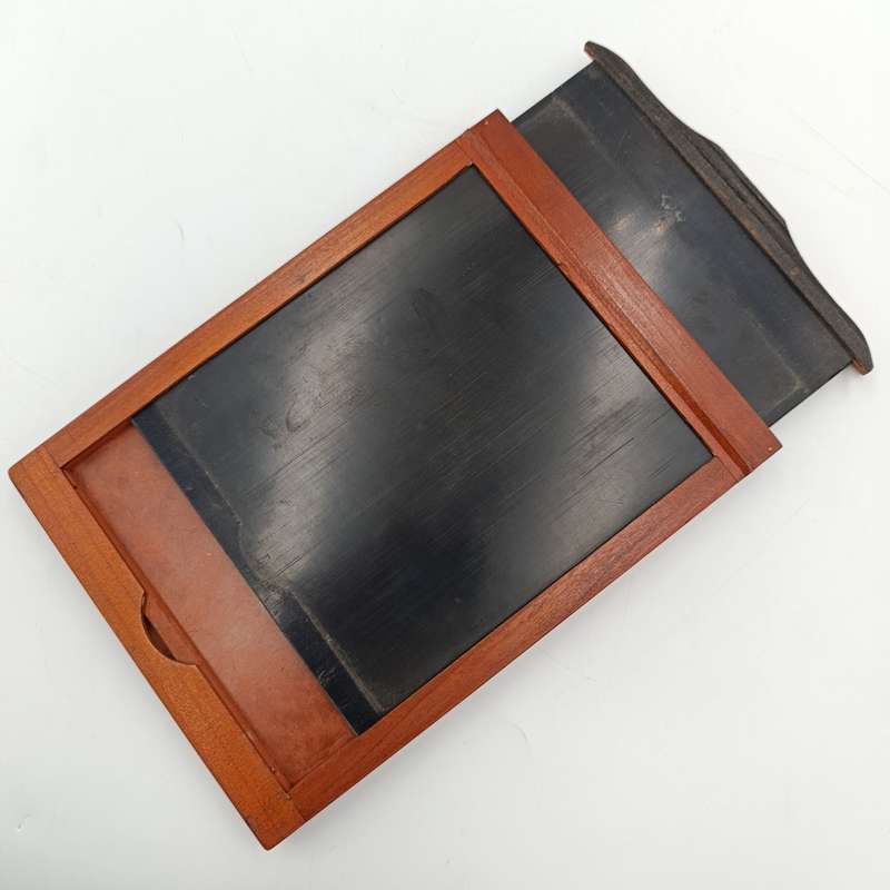 Antique Large format 5x7 wooden film holder