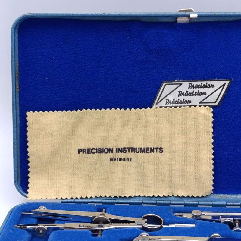 Vintage German Precision/ technical drawing set - complete set in case