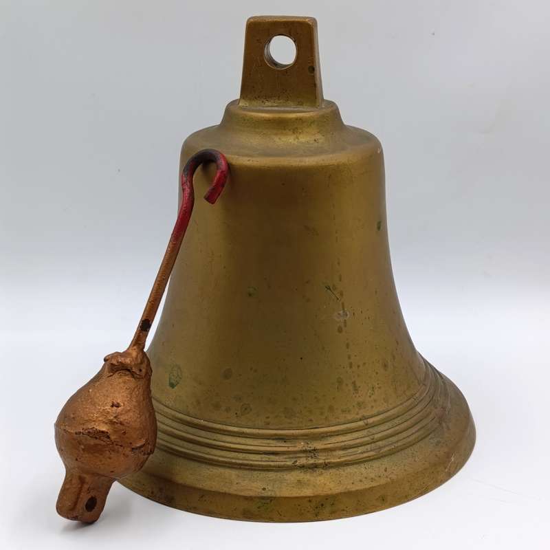 Vintage solid brass bell