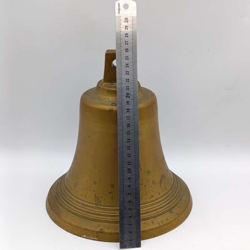 Vintage solid brass bell
