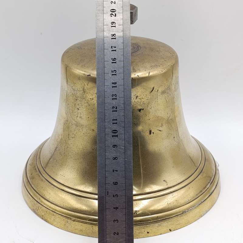 Vintage brass bell casing
