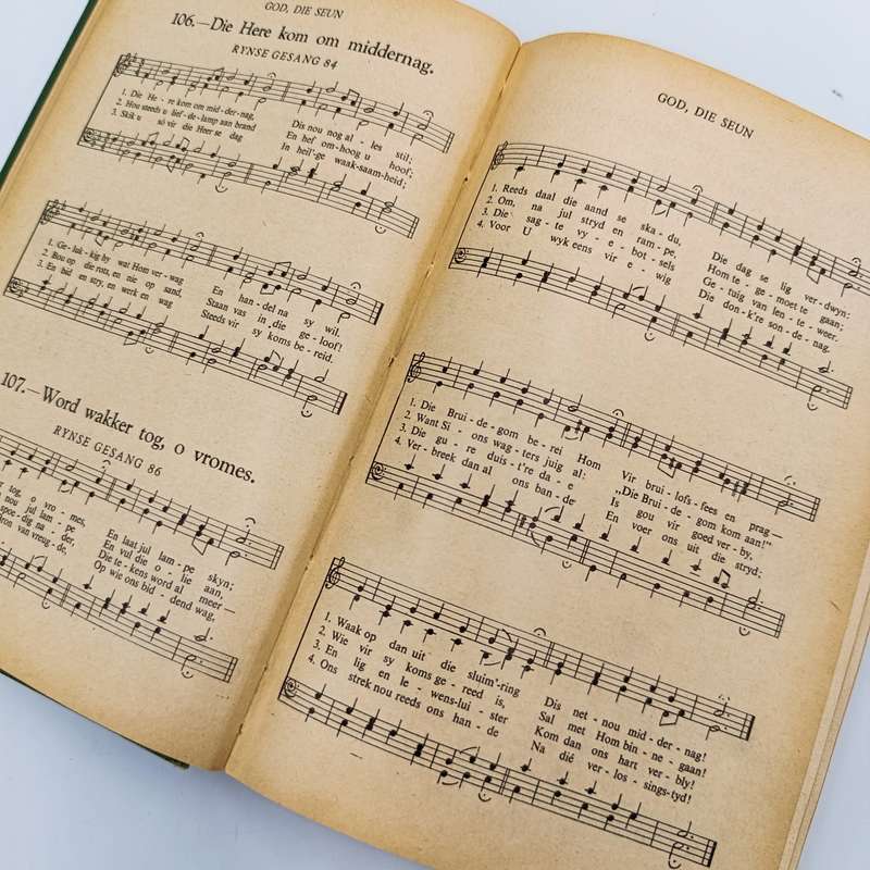 Die Halleluja - Psalms, Gesange en ander liedere - 1956 issue