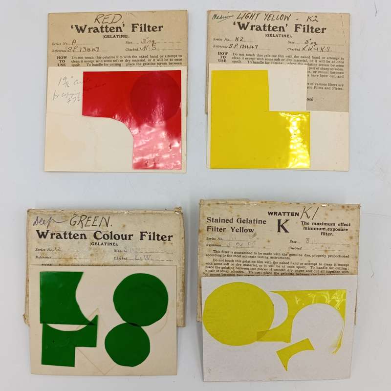 Lot of 4 Vintage camera filters in original wrapping