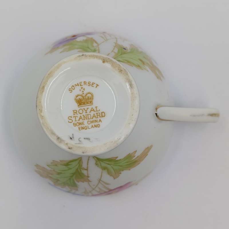 Vintage Royal Standard porcelain trio