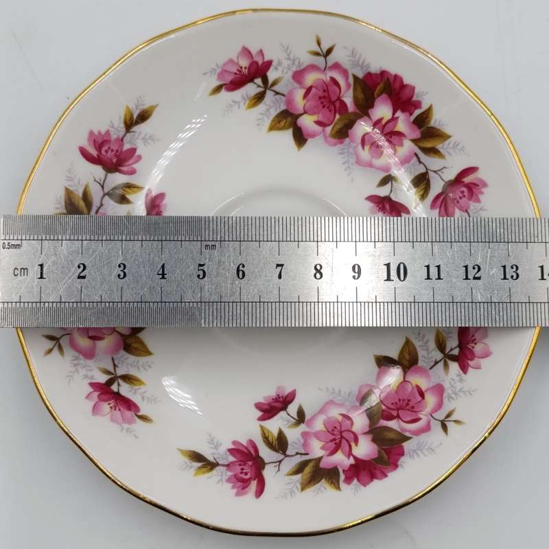 Vintage Queen Anne porcelain duo