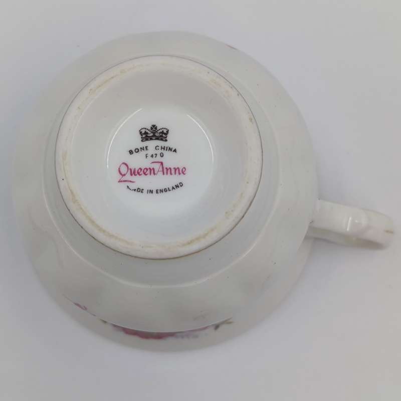 Vintage Queen Anne porcelain duo