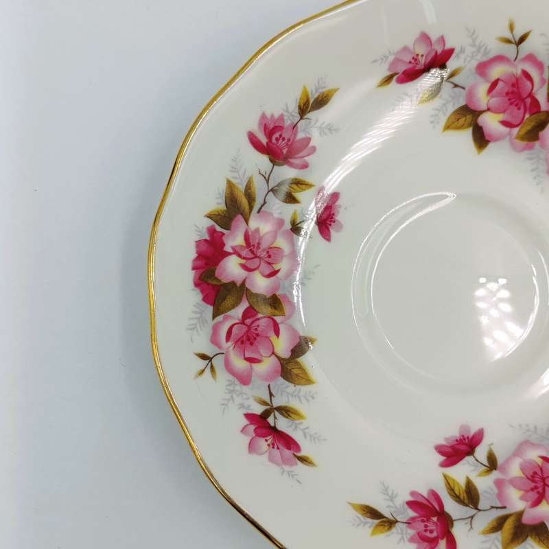 Vintage Queen Anne porcelain duo