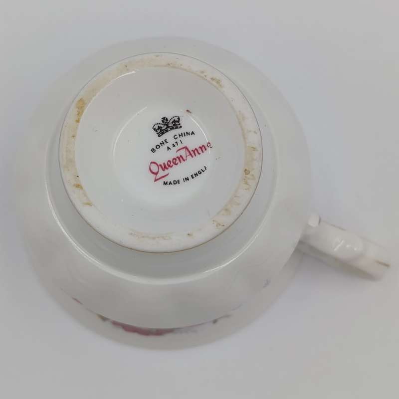 Vintage Queen Anne porcelain duo