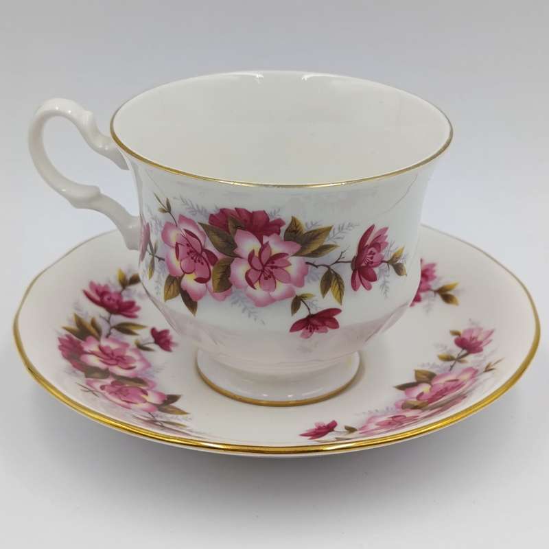Vintage Queen Anne porcelain duo