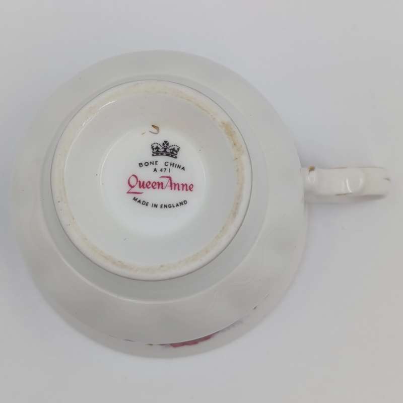 Vintage Queen Anne porcelain duo