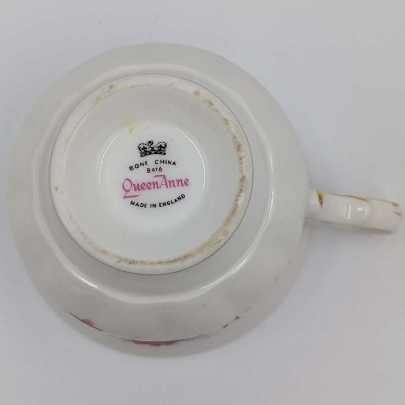 Vintage Queen Anne porcelain duo