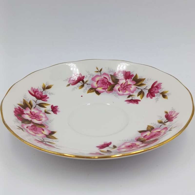 Vintage Queen Anne porcelain duo