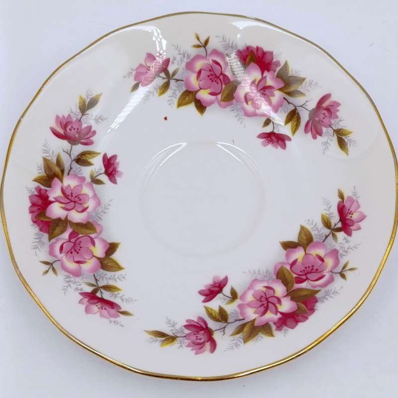Vintage Queen Anne porcelain duo