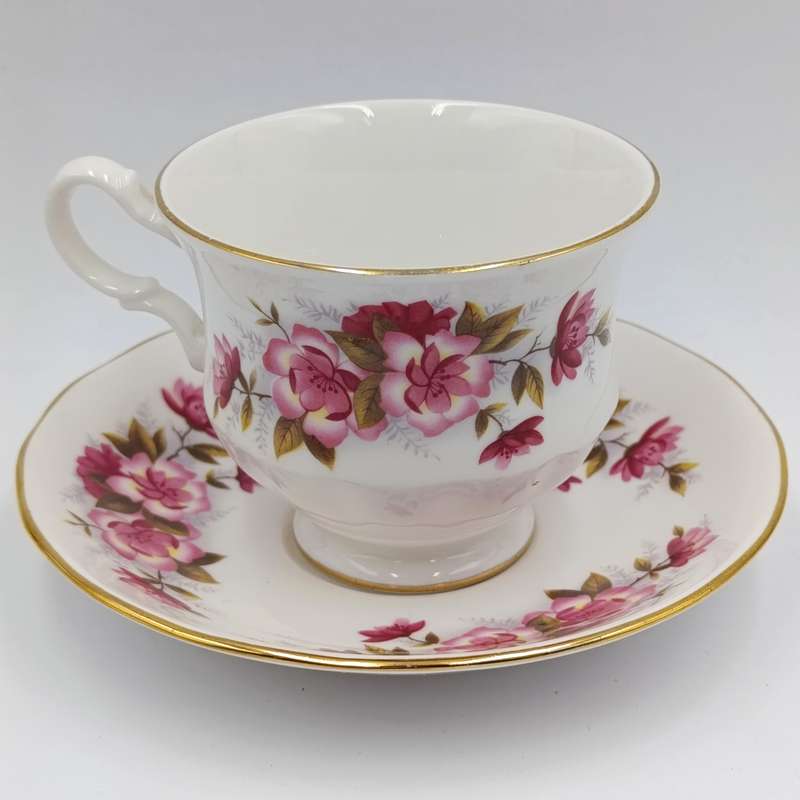Vintage Queen Anne porcelain duo