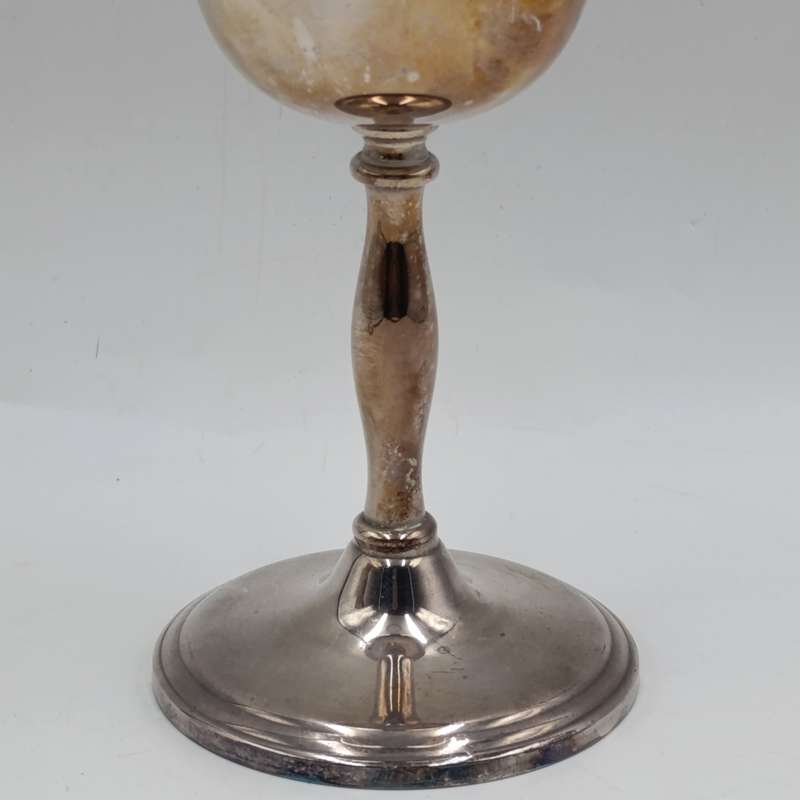 Pair of 1977 The queen's silver jubilee silverplated goblets