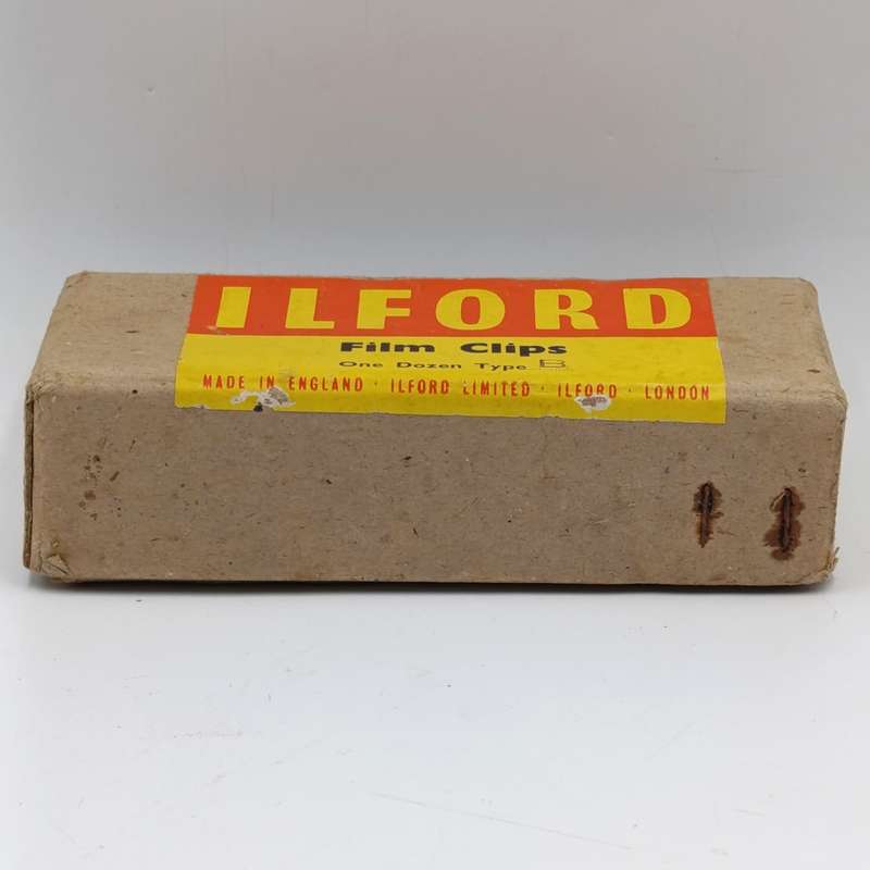 Vintage Ilford Type B Film Clips in box