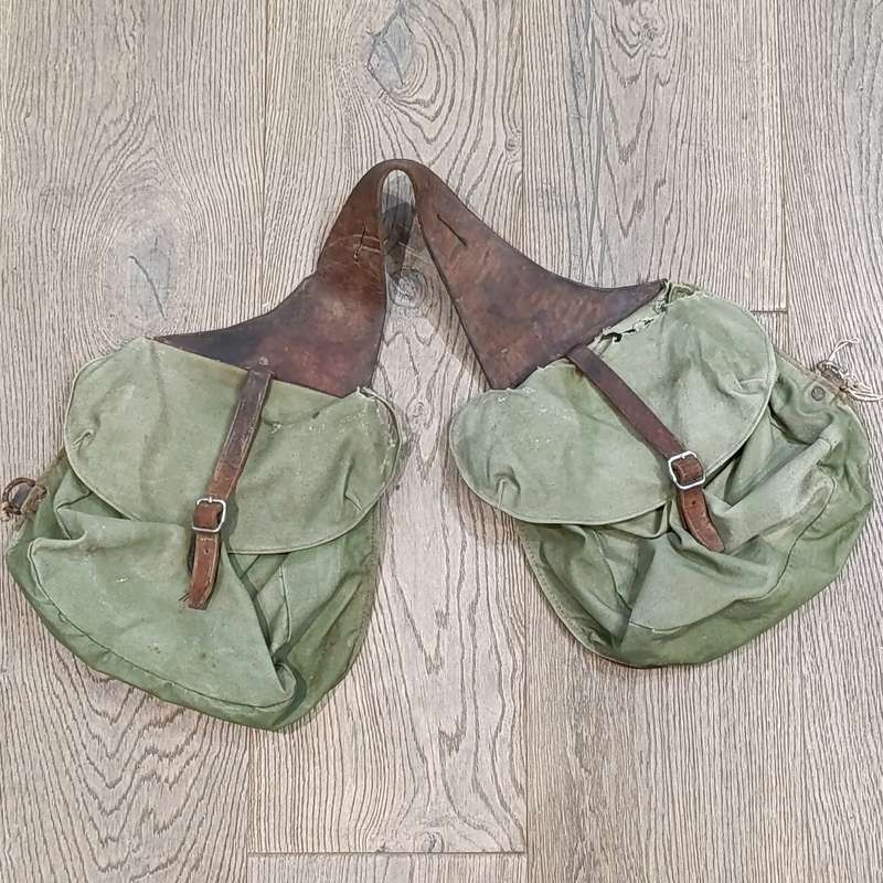 Vintage Military horse saddle bag - looks like Rhodesian Army