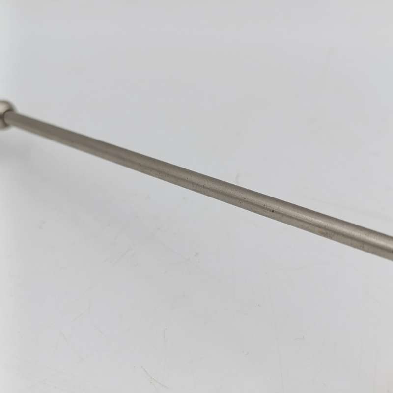 Vintage white brass candle snuffer