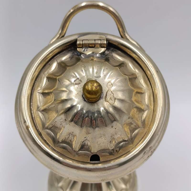 Antique Sheffield silverplated sugar scuttle