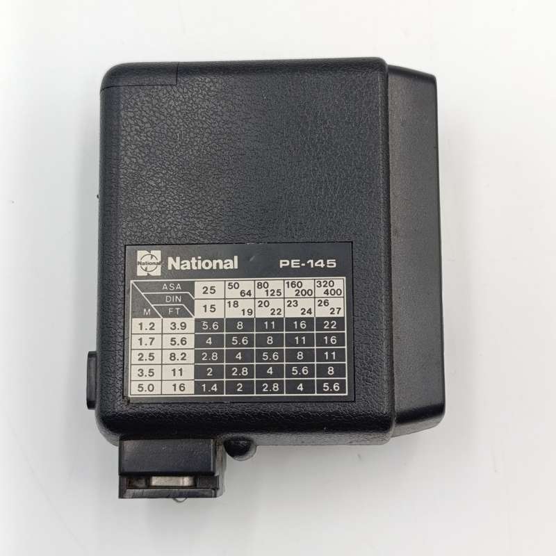 Vintage National PE-145 camera flash - working