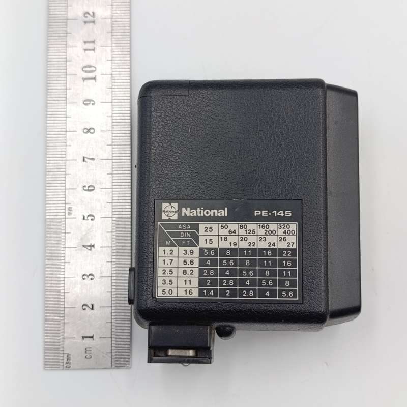 Vintage National PE-145 camera flash - working