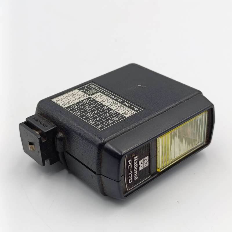Vintage National PE-170 camera flash - working