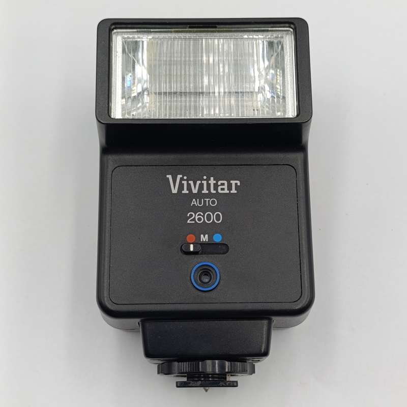 Vintage Vivitar Auto 2600 camera flash - working