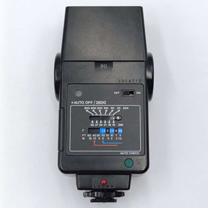 Vintage Vivitar Auto Thyristor 2800 camera flash - working