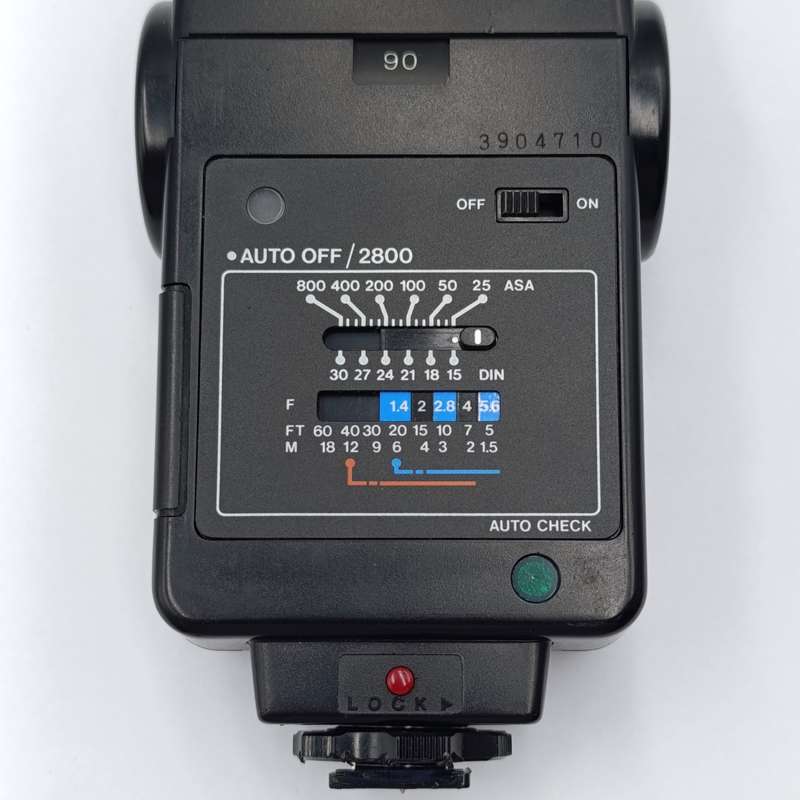 Vintage Vivitar Auto Thyristor 2800 camera flash - working