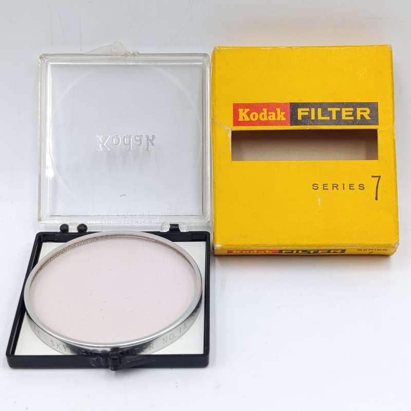 Vintage Kodak Pola-screen and viewer with series 6 and 7 lens filters