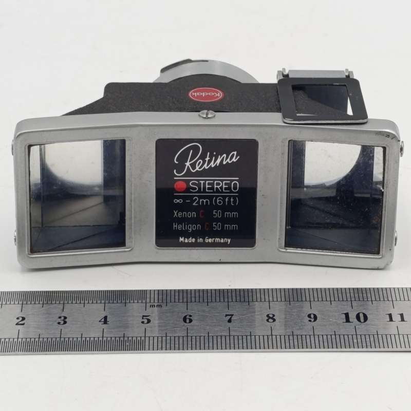 Vintage Kodak Retina stereoscopic lens attachment