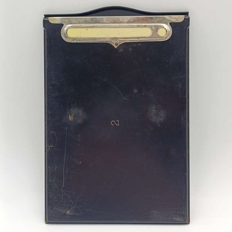 Set of 3 Antique camera film plate holders - 3 1/2 x 4 1/2
