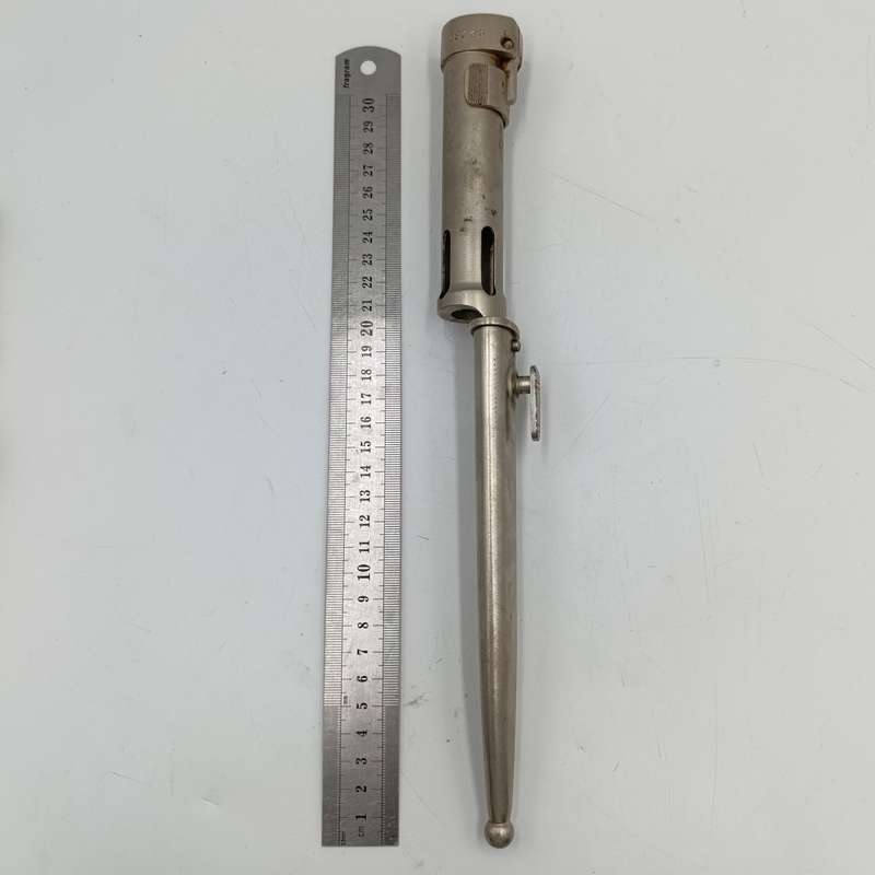 Vintage Statepresident's guards R1 bayonet - chromed- in white frog