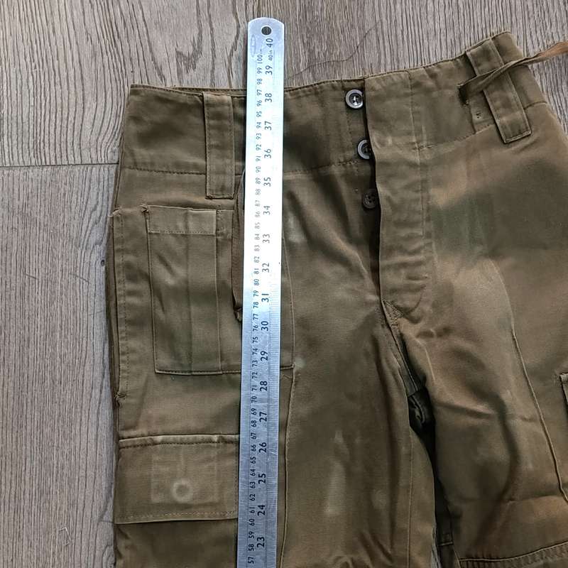 Vintage SADF Nutria Browns combat trousers - size 28