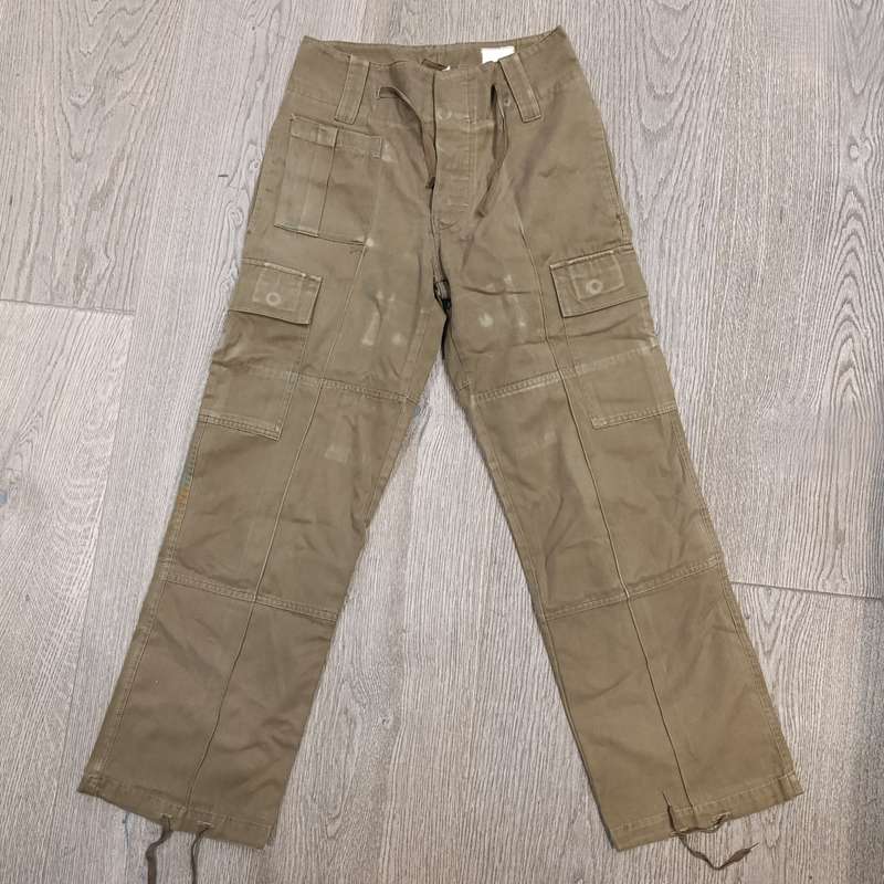 Vintage SADF Nutria Browns combat trousers - size 28