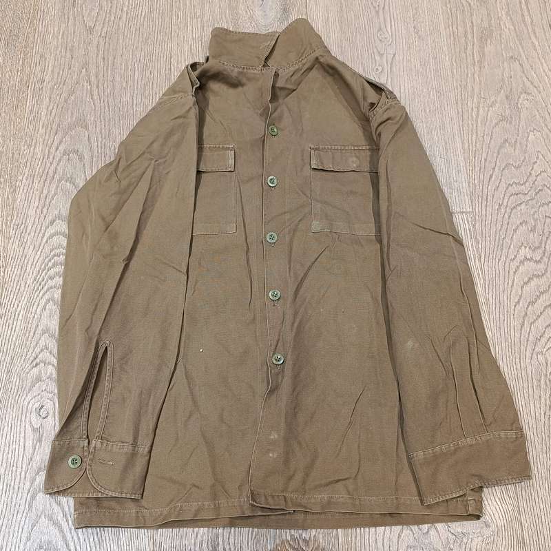 Vintage SADF nutria browns long sleeve combat shirt - size m