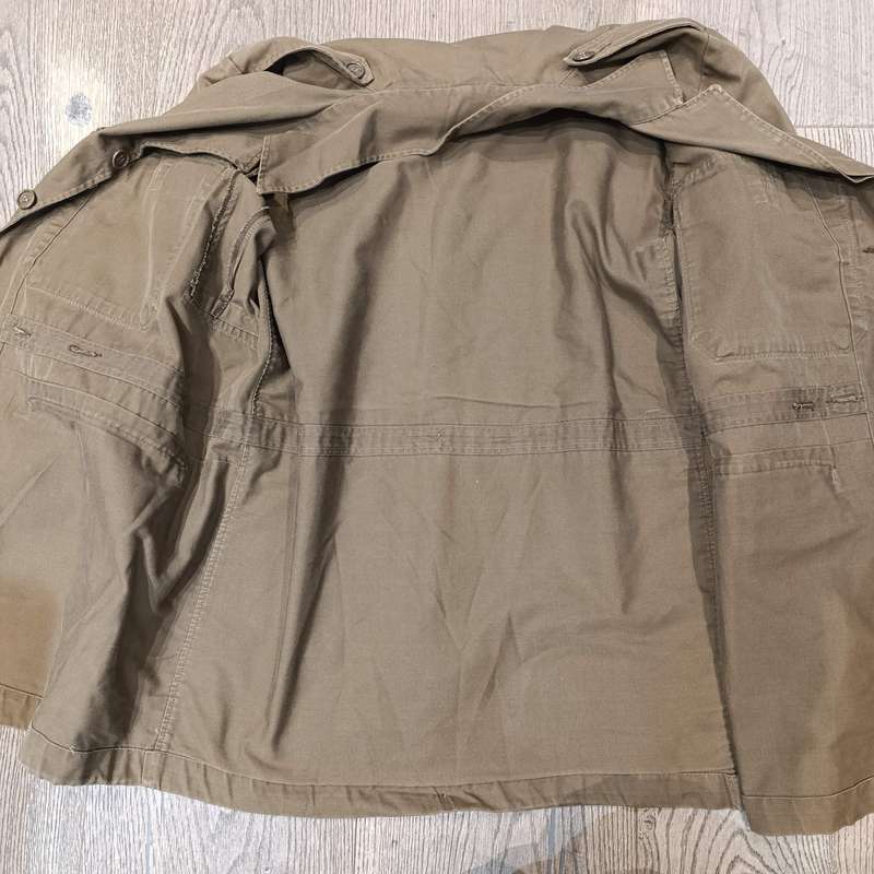 SADF nutria bush jacket - some damage at name tag - size large