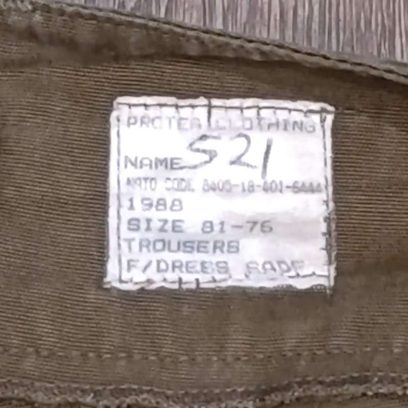 SADF nutria combat trousers - size 81 -76