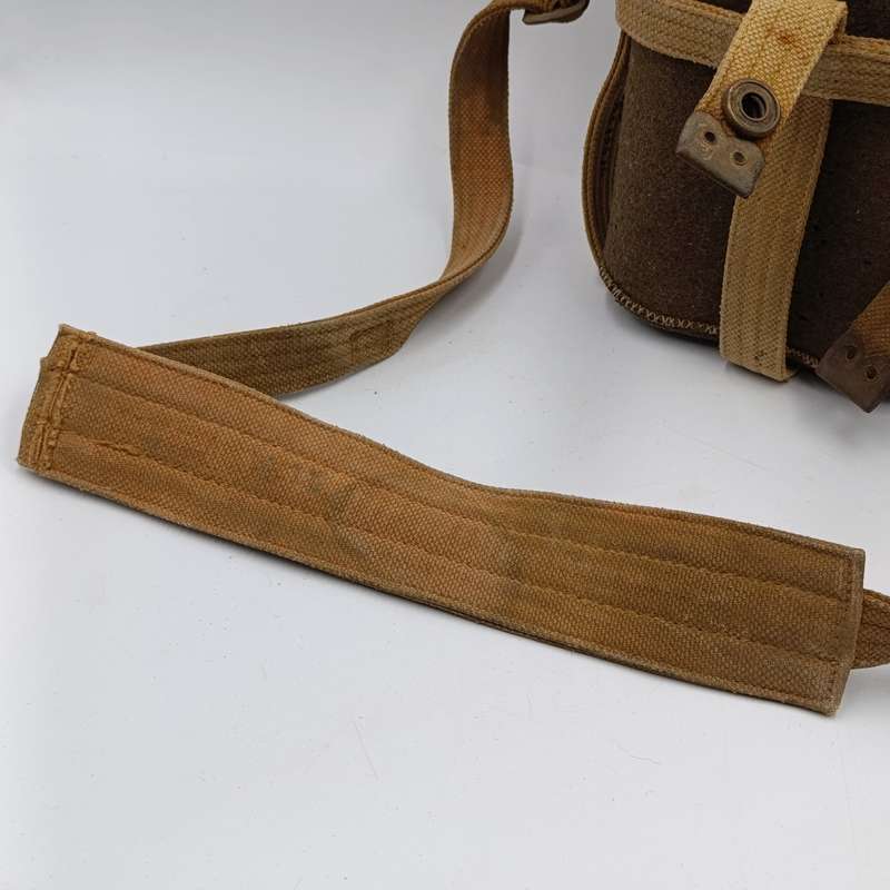 WW2 South African army water bottle with sling