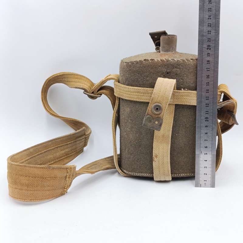 WW2 South African army water bottle with sling