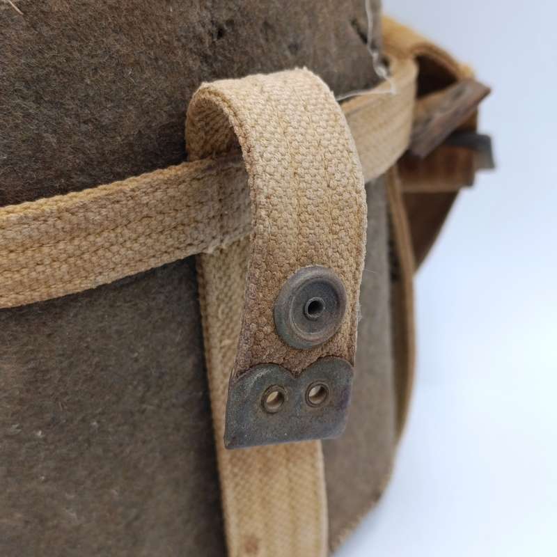WW2 South African army water bottle with sling