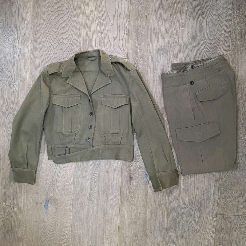 Old SA Army combat bunny jacket with trousers