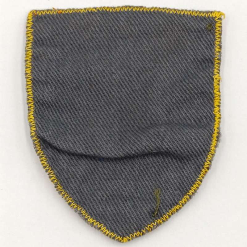 Pair of SADF Quartermaster General cloth shoulder flashes