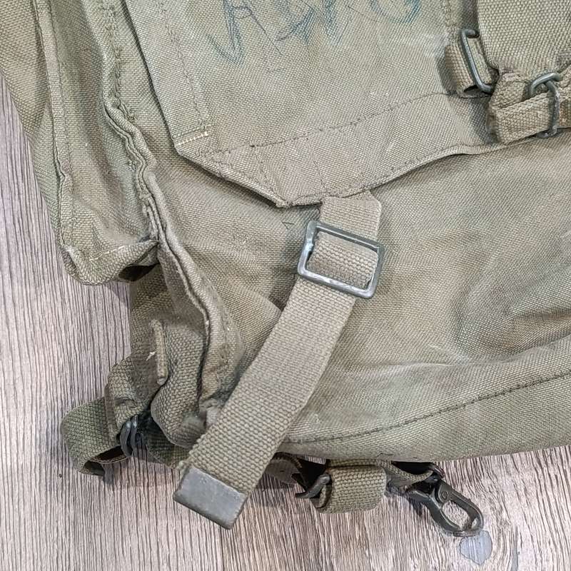 Old SADF Webbing grootsak backpack