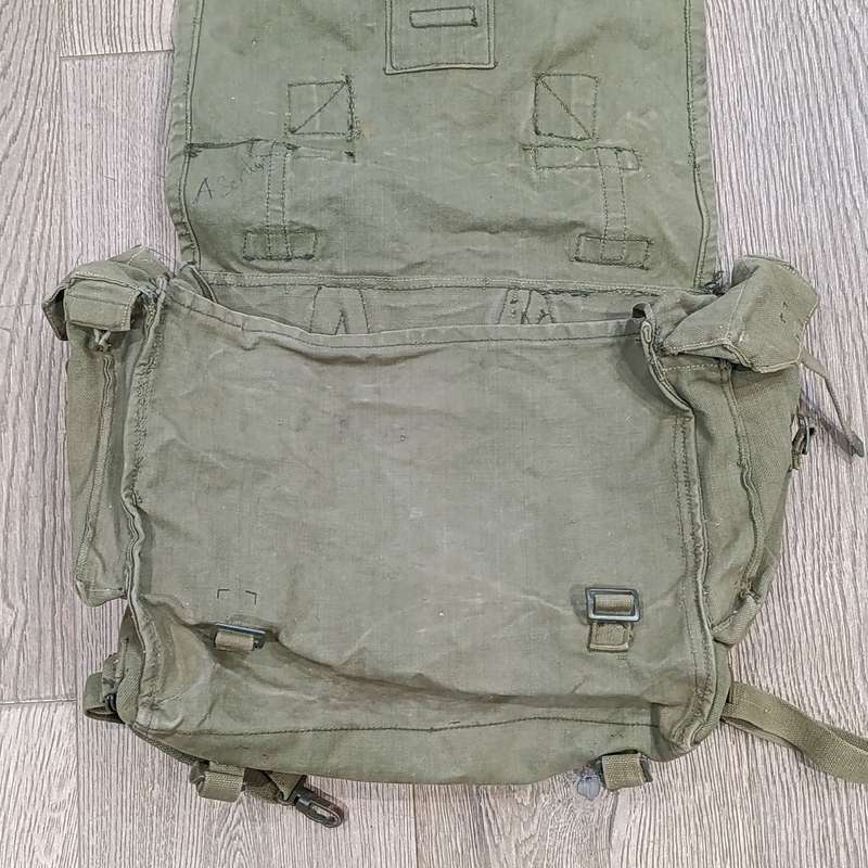 Old SADF Webbing grootsak backpack
