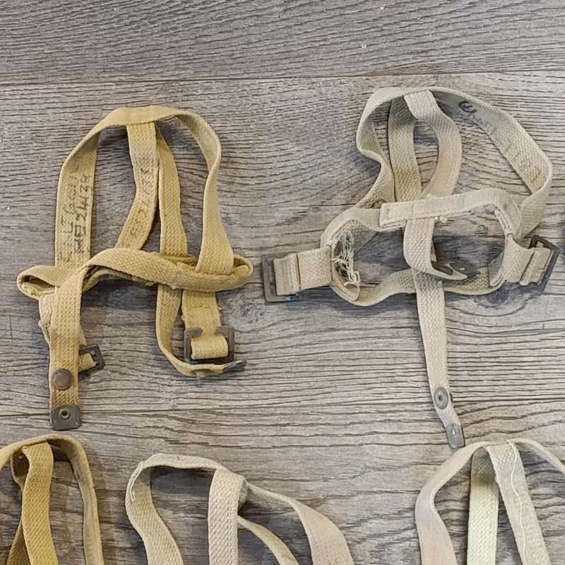Lot of WW2 SA Union Defence Force webbing straps