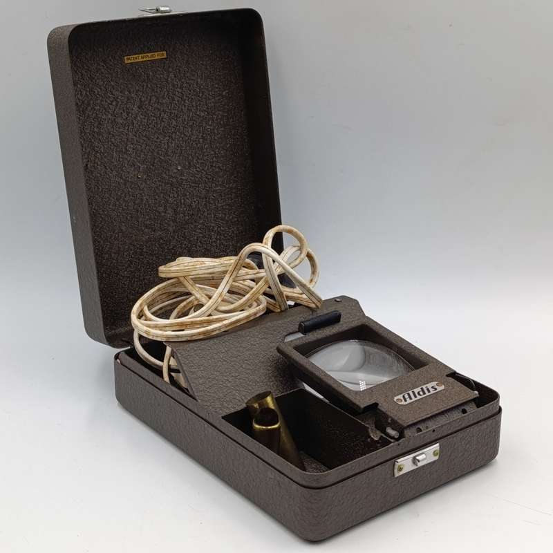 Vintage Aldis electronic slide viewer
