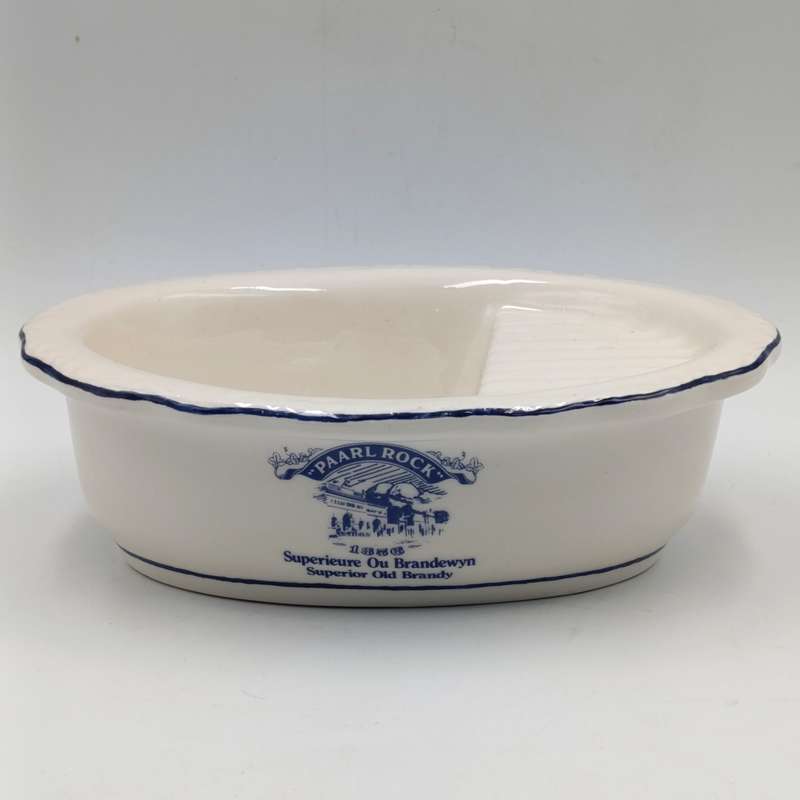 Vintage Paarl Rock brandy mini tot measure porcelain basin