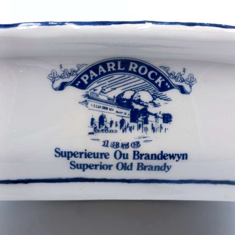 Vintage Paarl Rock brandy mini tot measure porcelain basin