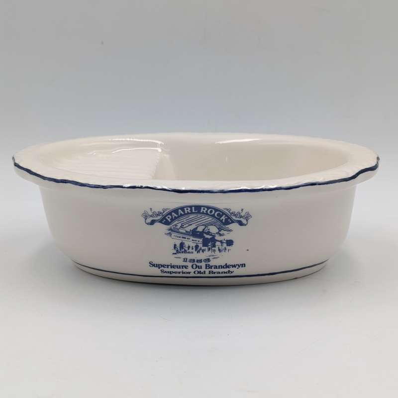 Vintage Paarl Rock brandy mini tot measure porcelain basin